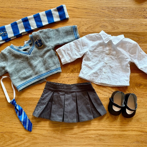 American Girl Doll Harry Potter Ravenclaw Outfit Lot - Picture 3 of 7